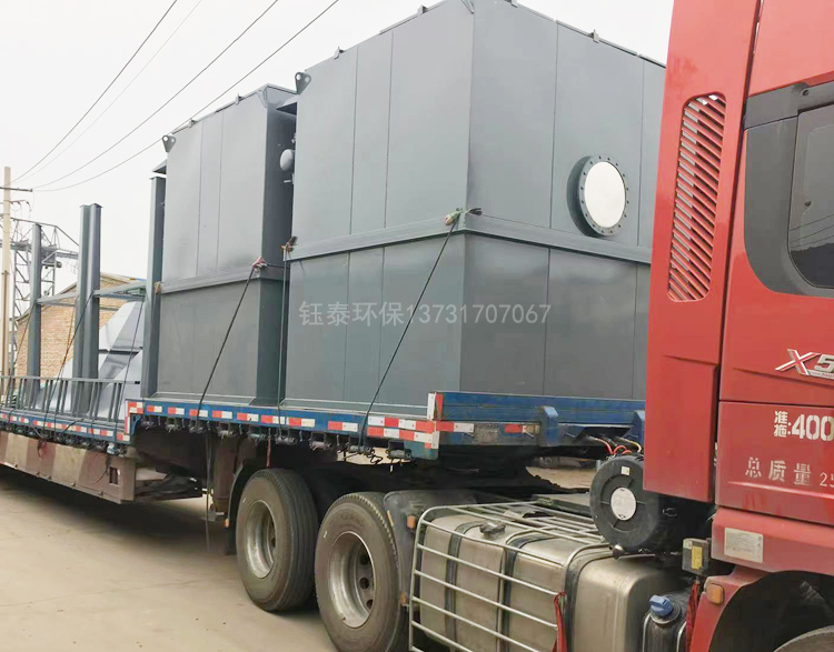 山西陽泉空心磚廠煤矸石破碎機(jī)配套除塵器發(fā)貨 山西陽泉空心磚廠煤矸石破碎機(jī)配套除塵器發(fā)貨