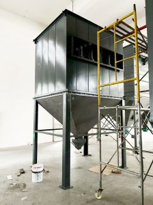 旋風(fēng)除塵器在生物質(zhì)鍋爐煙氣